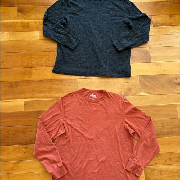 Men's Long Sleeve Shirts/T-Shirts - Polo Ralph Lauren and Urban Pipeline - Picture 1 of 8